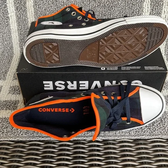 Converse Chuck Taylor All Star Hi Green/Brown/White MENS - Picture 4 of 16